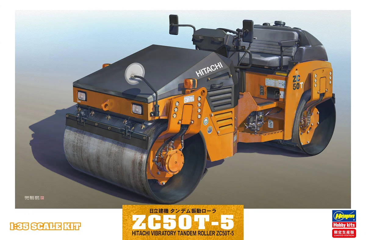 Hitachi İnşaat Tandem Titreşimli Silindir ZC50T-5