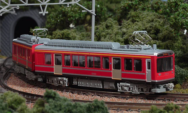 Hakone Dağ Demiryolu 2000 Serisi Rätischbahn Boyası (2 Vagon Seti)